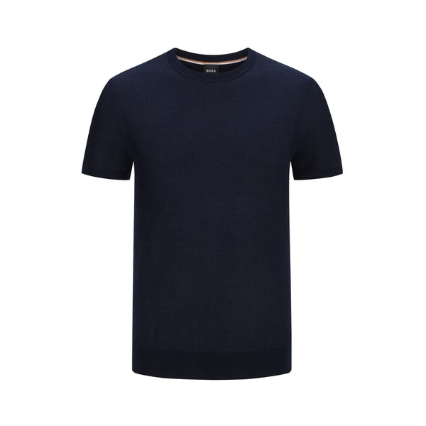Boss T-shirt T-shirt Uomo Tantino in maglia Blu - Francavilla Moda